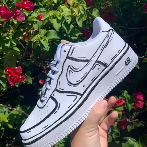 Cartoon custom sneakers - Picture 3 of 3